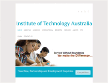 Tablet Screenshot of iota.edu.au