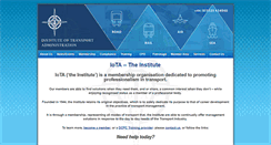 Desktop Screenshot of iota.org.uk