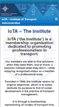Mobile Screenshot of iota.org.uk