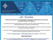 Tablet Screenshot of iota.org.uk